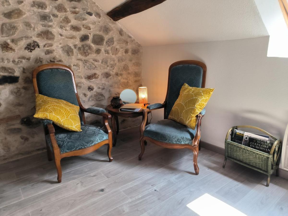 Chambres D'Hotes Montjouan Larochemillay Exteriör bild